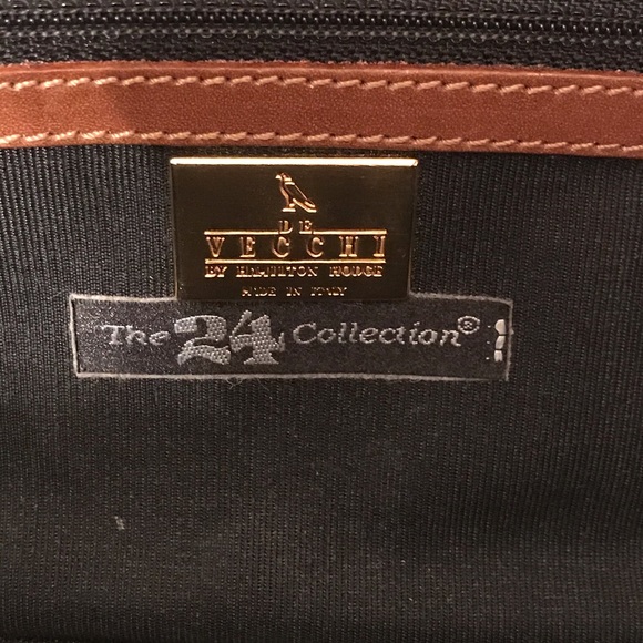 De Vecchi by Hamilton Hodge woven leather clutch - Picture 4 of 12